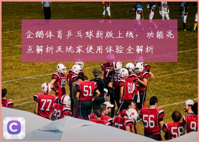 企鹅体育乒乓球新版上线，功能亮点解析及玩家使用体验全解析