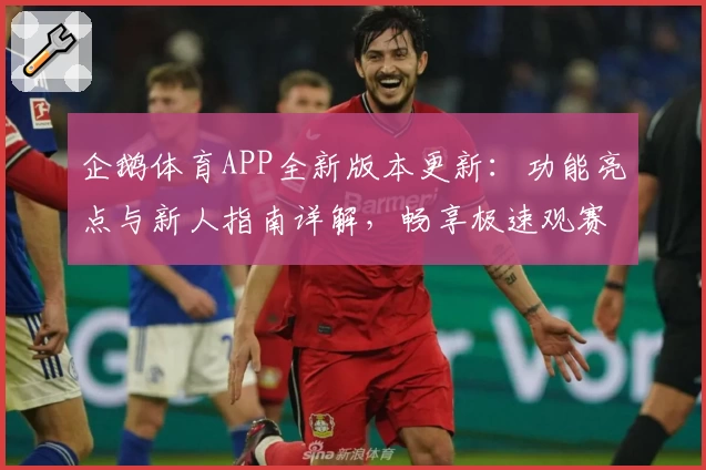 企鹅体育APP全新版本更新：功能亮点与新人指南详解，畅享极速观赛体验